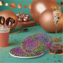 Search for rainbow animal print plates Colorful