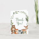 Search for forest animals cards greenery