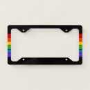 Search for gay pride license plate frames Stripes