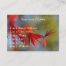 Search for maple leaf business cards Elegant