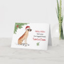 Search for great dane christmas cards Santa