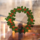 Search for christmas window decals Wreath