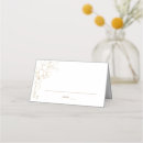 Search for gold place cards White