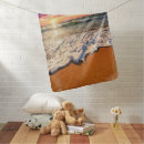 Search for beach baby blankets Sunset
