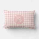 Search for pink monogram pillows Rustic
