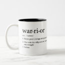 Search for breast cancer mugs Warrior
