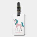 Search for unicorn luggage tags Girls
