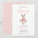 Search for turning 3 invitations Some bunny