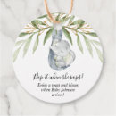 Search for elephant baby shower favor tags Gender neutral