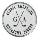 Search for monogram golf ball markers Modern