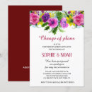 Search for reschedule invitations Burgundy