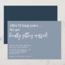 Search for finally wedding invitations Modern