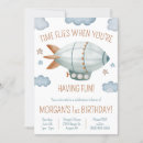 Search for time flies birthday invitations Clouds