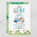 Search for golf 1st birthday invitations Boy first birthday
