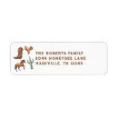 Search for western return address labels Rodeo