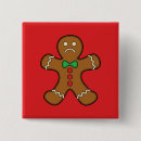 Search for gingerbread buttons Red