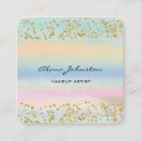 Search for bling business cards Makeup artist