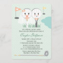 Search for golf bridal shower invitations Bride