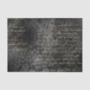 Search for black and gold tissue paper Vintage