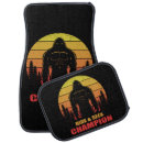 Search for funny car floor mats Bigfoot