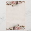 Search for rose stationery paper Vintage