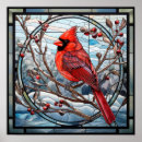 Search for cardinals in winter posters Forest