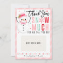 Search for holiday thank you cards Pink
