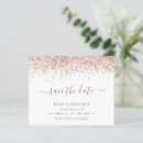 Search for rose gold save the dates Sparkle