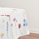 Search for watercolor floral tablecloths Farmhouse