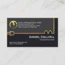 Search for cable business cards Electrician