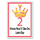 Search for gold table cards Crown