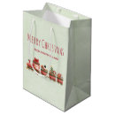 Search for train gift bags Santa claus