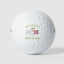 Search for 50th birthday golf balls 50 years old