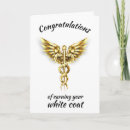 Search for doctor of medicine congratulations cards Caduceus