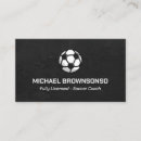 Search for soccer business cards League