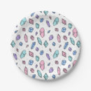 Search for gemstone paper plates Cute