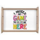 Search for video game serving trays Gamer