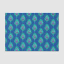 Search for peacock tissue paper Aqua
