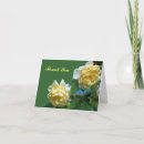 Search for yellow roses thank you cards Summer