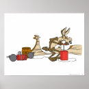 Search for wile e coyote art Loney toons coyote