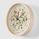 Search for mid century modern clocks Elegant