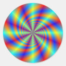 Search for psychedelic stickers Orange