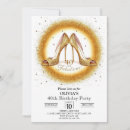 Search for gold high heel shoe invitations Modern