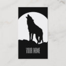 Search for wolf business cards modern