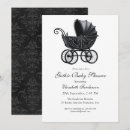 Search for goth baby shower invitations Carriage