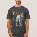 Search for wizard of oz mens tshirts Lion