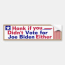 Search for vote for joe bumper stickers Conservative