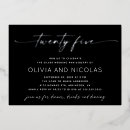 Search for silver wedding anniversary invitations 25 years married