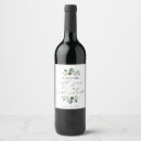 Search for bridesmaid wine labels Greenery