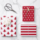Search for red and white christmas polka dots wrapping paper Pattern